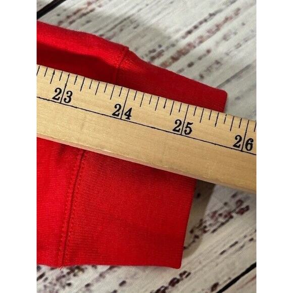 Vineyard Vines Mens Good Boy Long-Sleeve Pocket Tee Shirt Graphic Print Red M - Picture 8 of 9